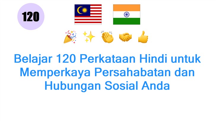 Belajar 120 Perkataan Hindi untuk Memperkaya Persahabatan dan Hubungan Sosial Anda